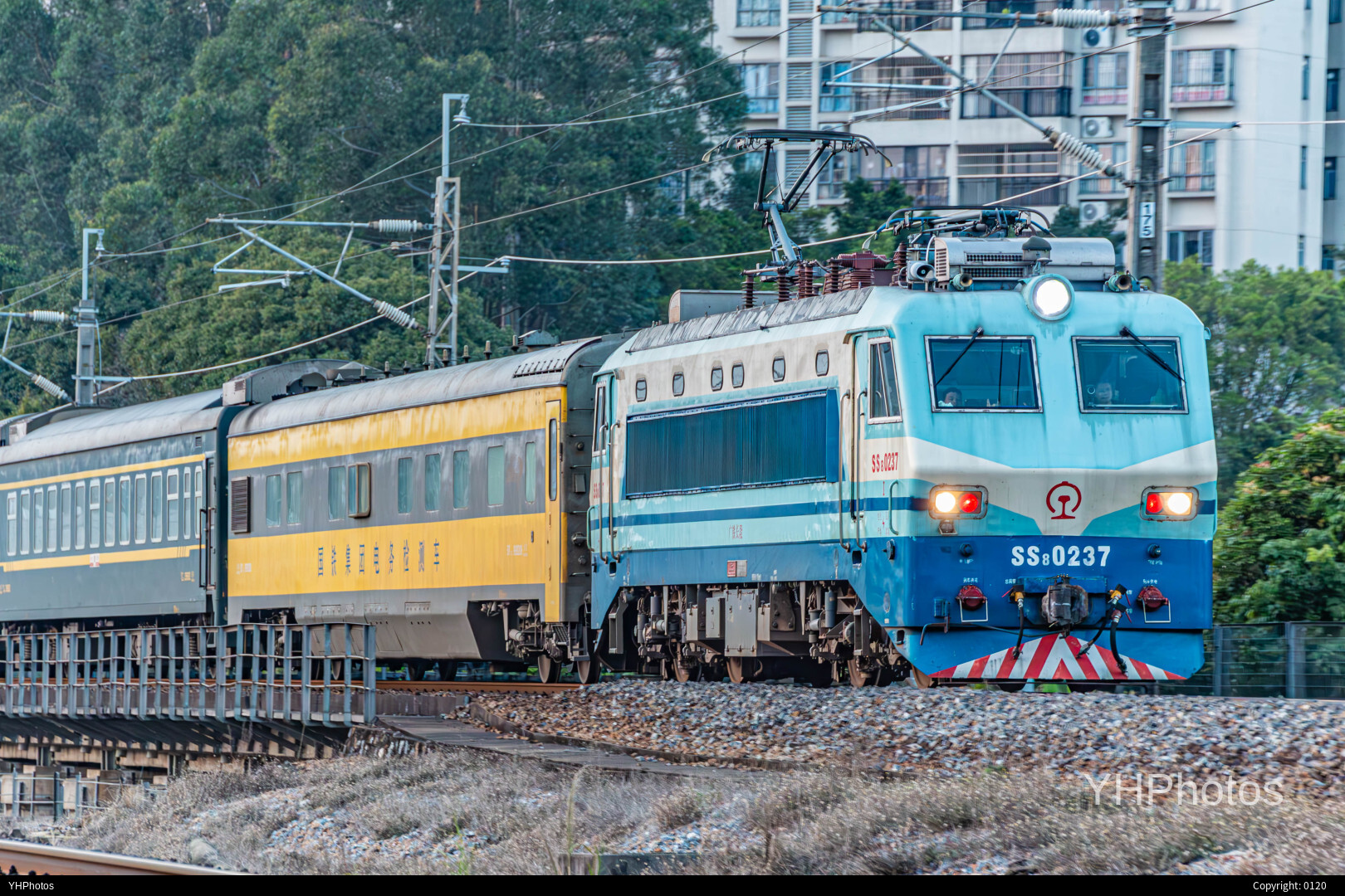 难忘SS8机后黄检